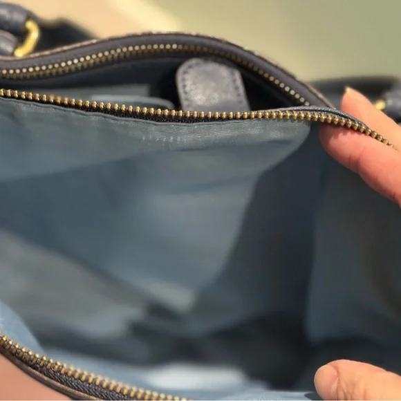 Vintage Coach Leather Peyton Jordan Double Zip Satchel. - Picture 11 of 16